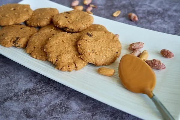 Easy 3-ingredient peanut butter cookies