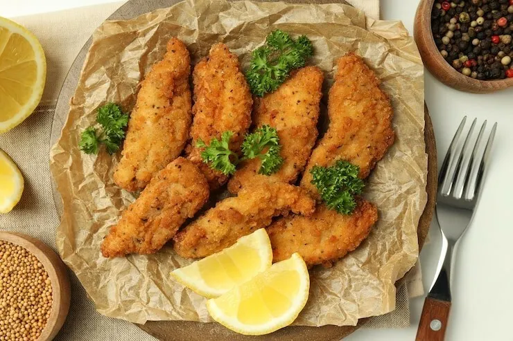 Baked parmesan chicken nuggets
