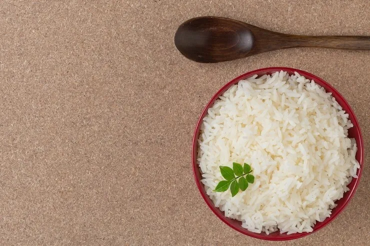 Buttery basmati rice