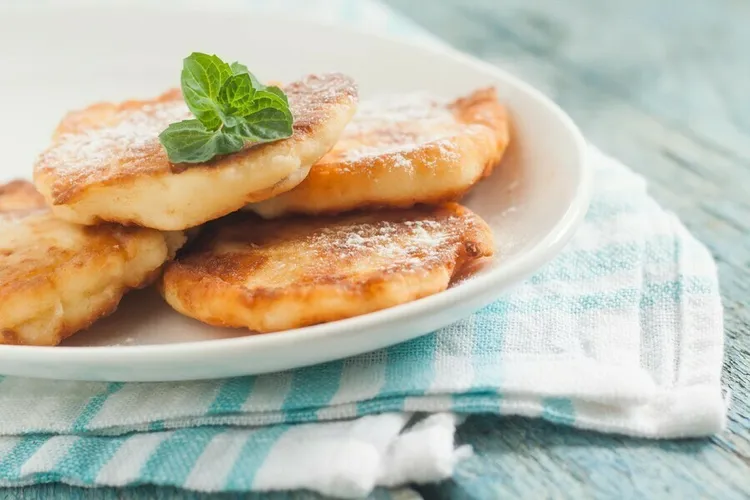 Honey-orange buckwheat pancakes