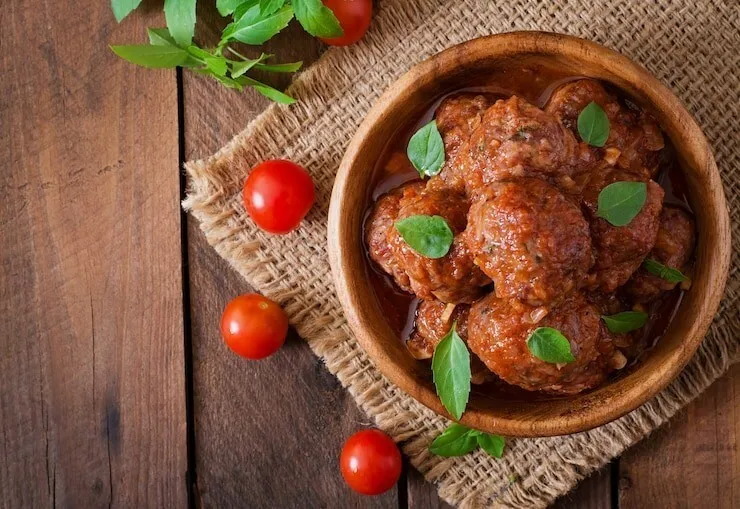 Italian beef meatballs