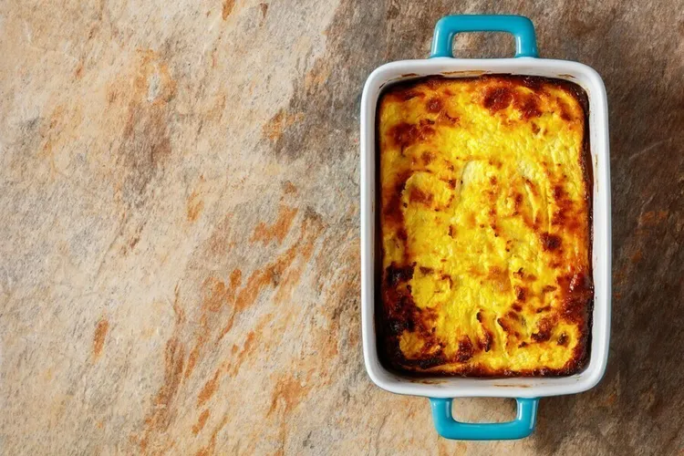 Cottage cheese potato bake