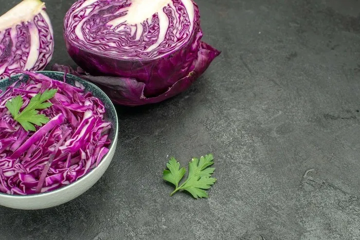 Sweet and sour danish red cabbage