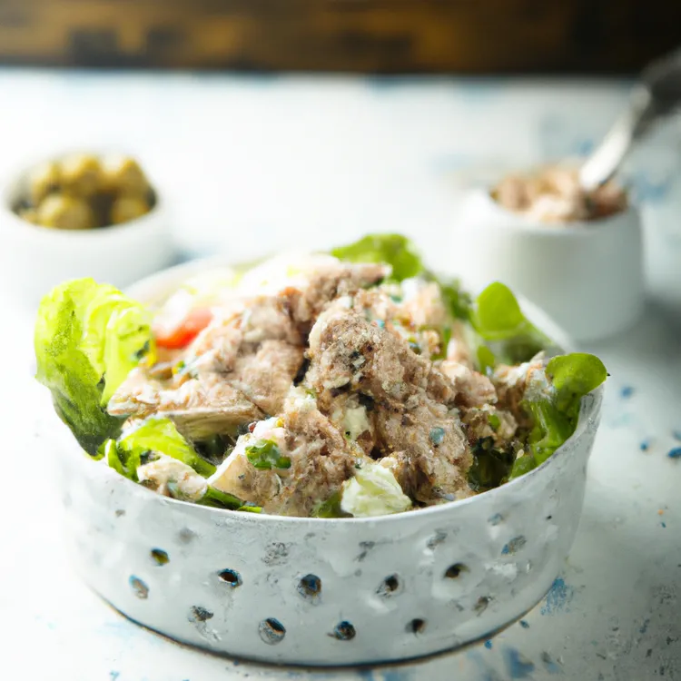 Dill and dijon tuna salad