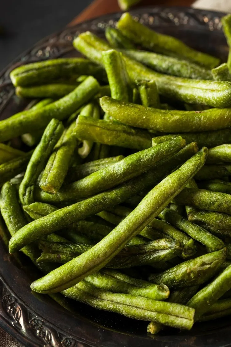 Easy salt-steamed green beans