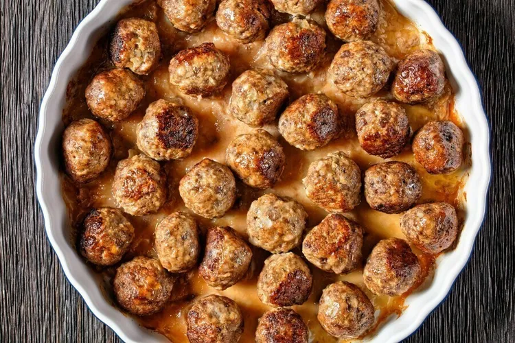 Make-ahead turkey oatmeal meatballs