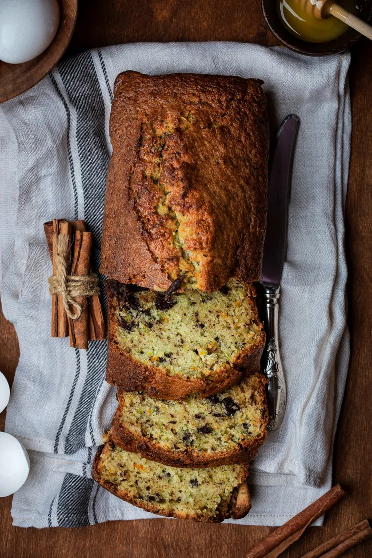 Chocolate chip zucchini bread