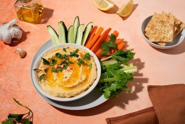 Mashed potatoes with carrots and leeks