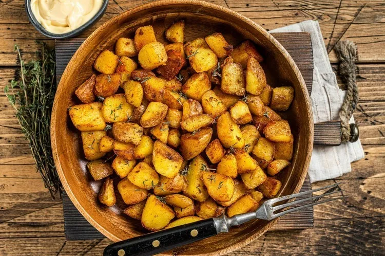 Rosemary roasted morning potatoes