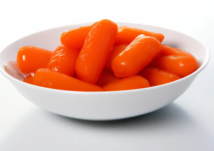 Orange and ginger-glazed carrots with butter and honey