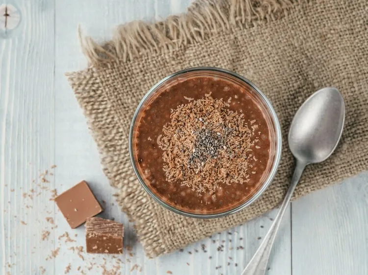Decadent chocolate oatmeal delight