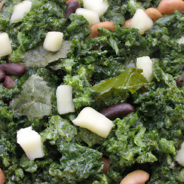 Kale and bean apple bowl