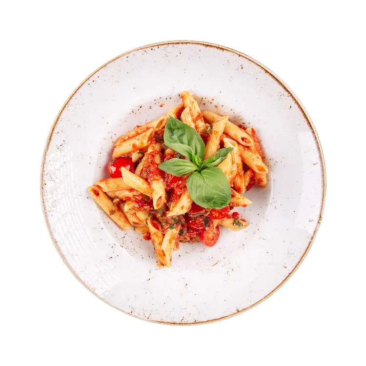 Vegan garlic cherry tomato pasta