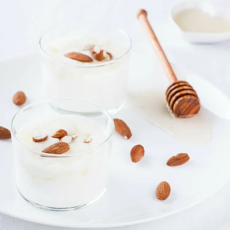 Honey almond yogurt delight