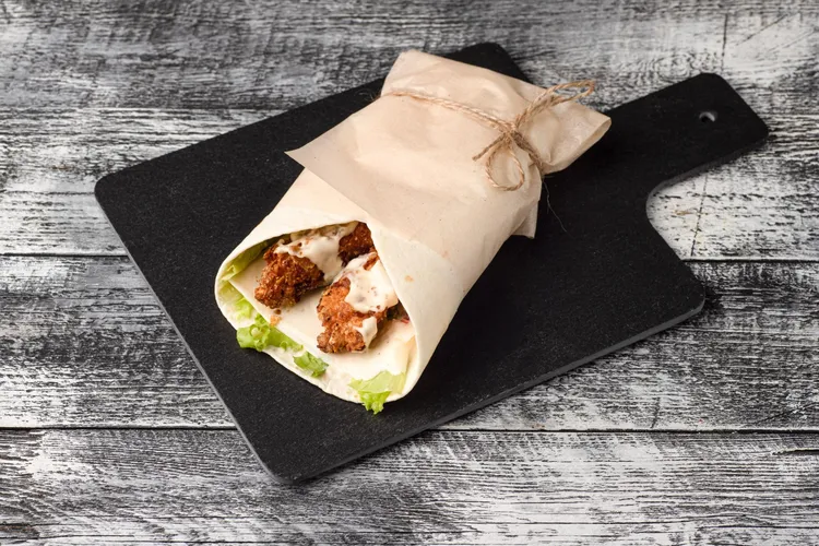Chicken caesar wraps recipe with nutrition facts