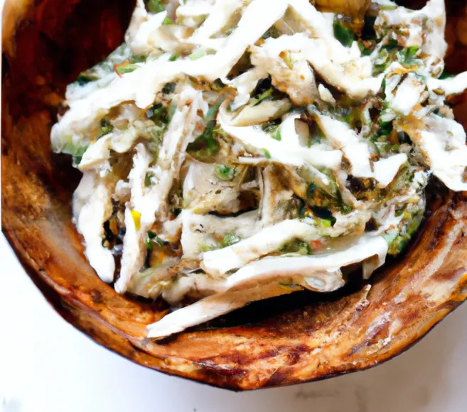 Chicken salad with lemon and dill