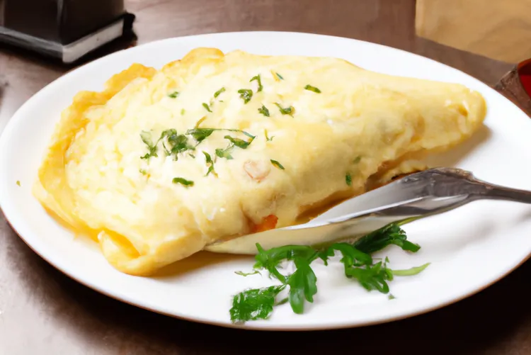 Egg white omelet