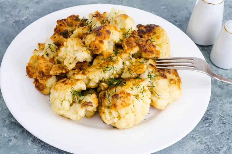 Grilled cauliflower