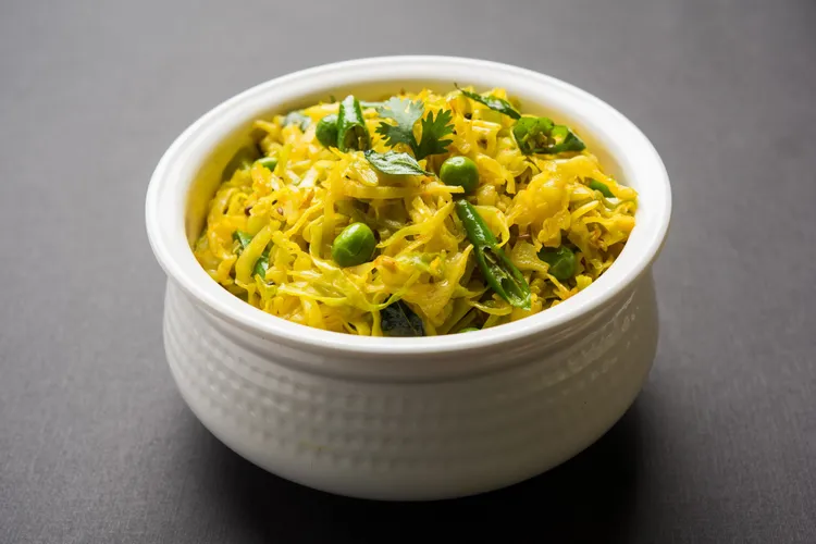 Indian fried cabbage