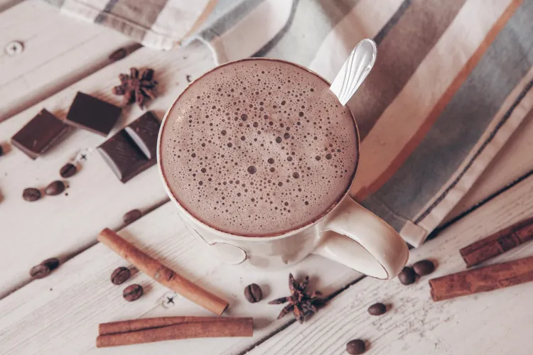 Protein-packed hot cocoa