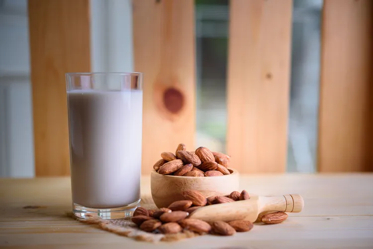 Soy almond protein shake