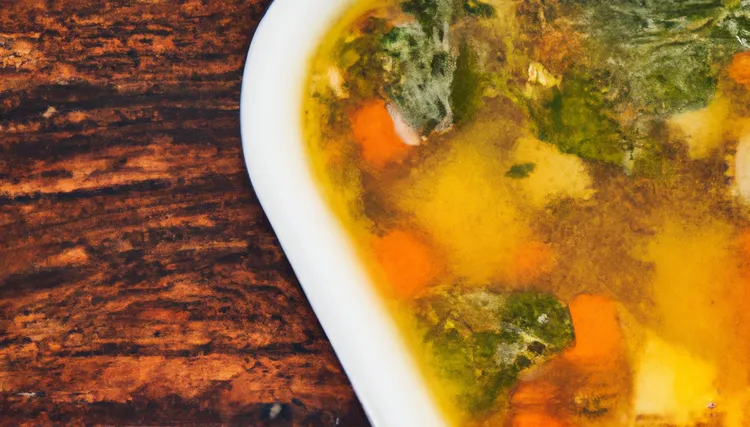 Cleansing vegetable turmeric soup