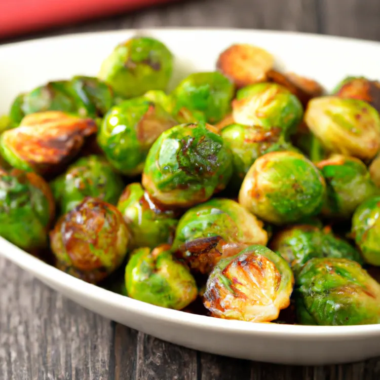 Crispy asian brussels sprouts