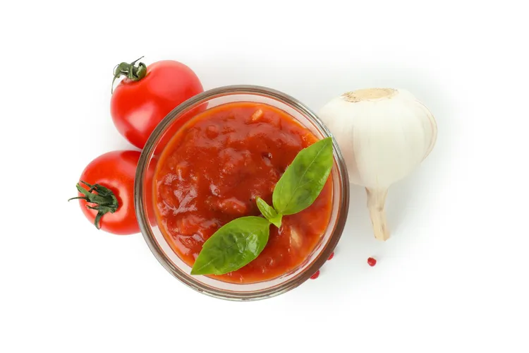 Garlic tomato chutney