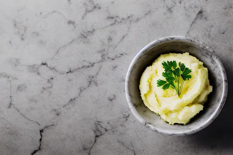 Herb whipped potatoes