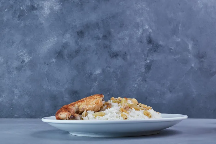 Pressure cooker chicken and rice