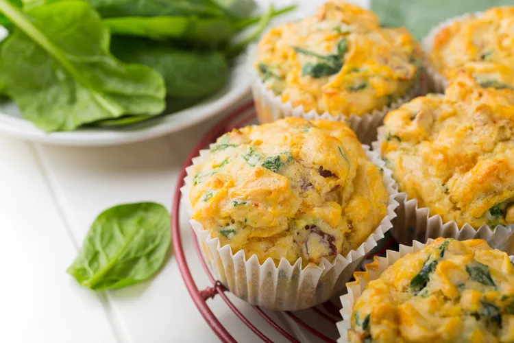 Veggie-filled egg muffins