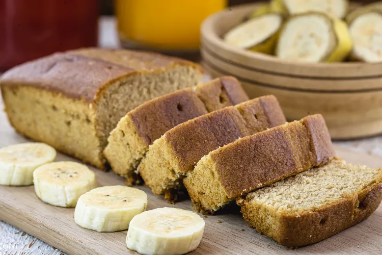 Banana maple syrup bread