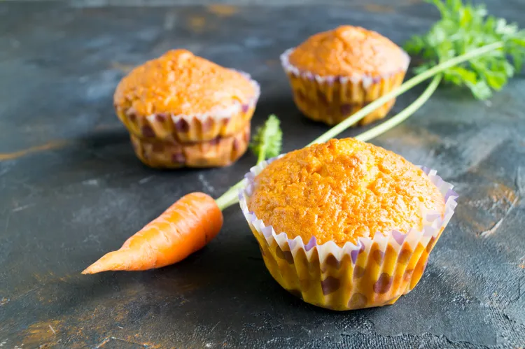 Carrot & zucchini muffins