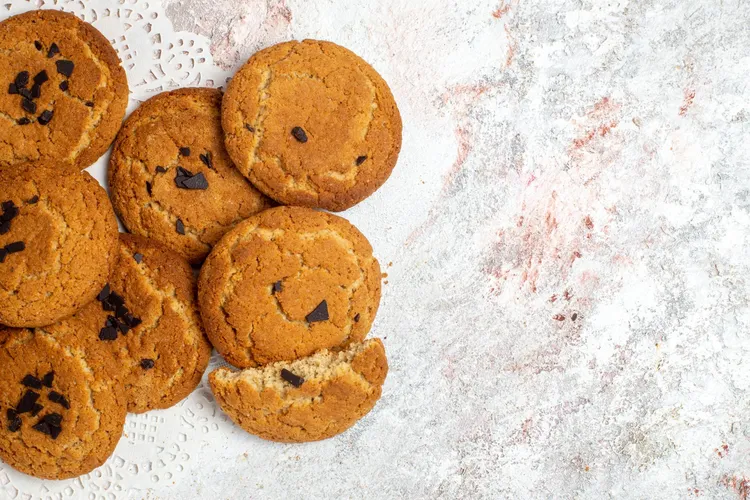 Gooey chocolate chip cookies