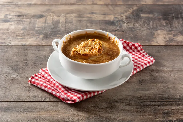 Lower-gi french onion soup