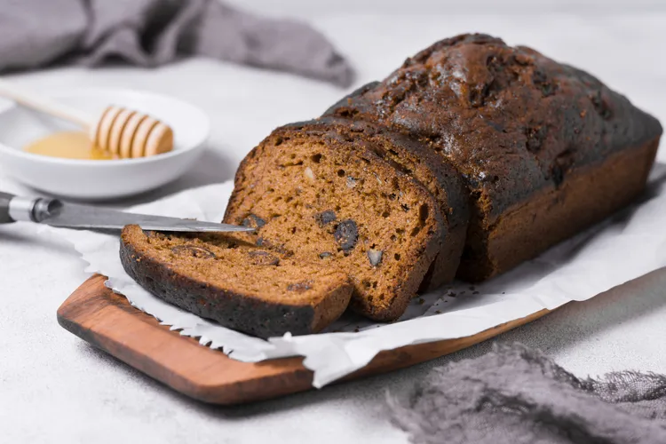 Meghan-inspired ginger and chocolate banana bread