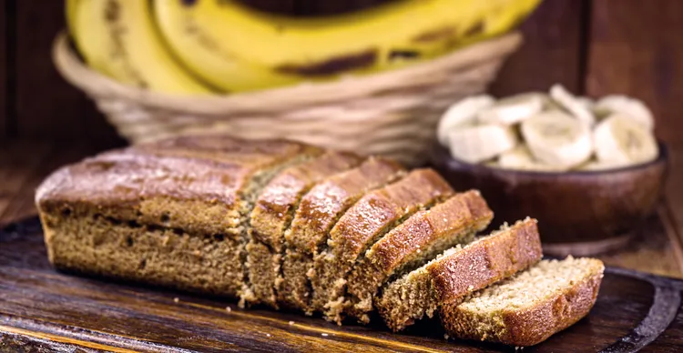 Peanut butter banana bread