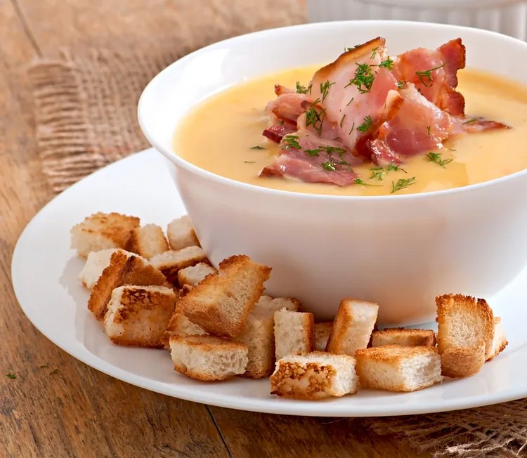 Potato and bacon soup