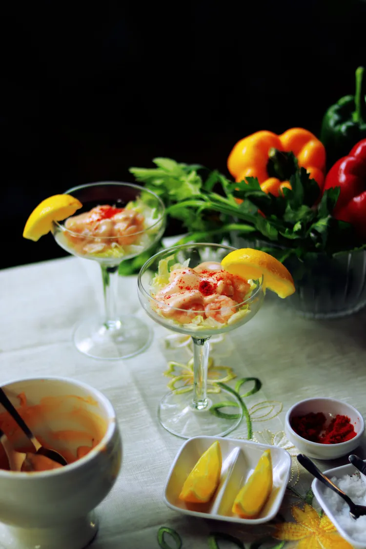 Shrimp & avocado cocktail