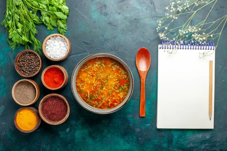 Slow-cooker red lentil soup