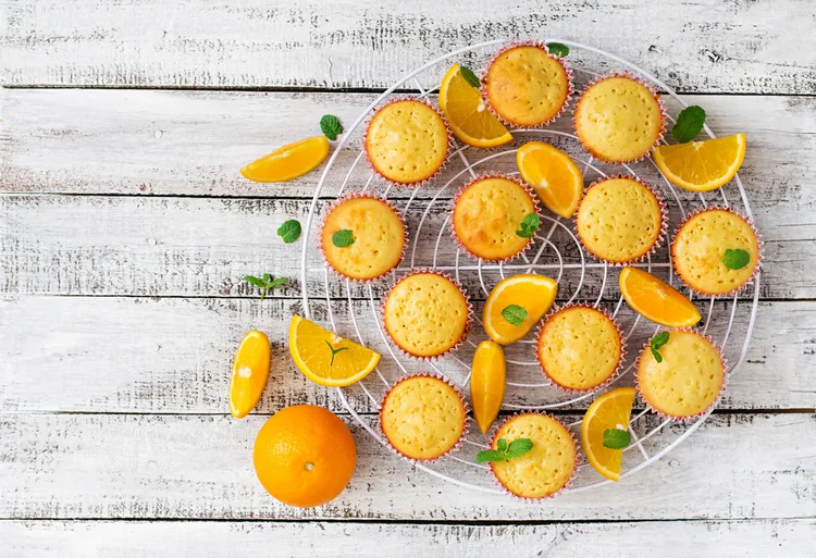Easy orange muffins
