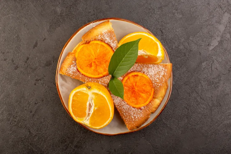 Flourless orange cake