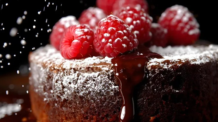 Gluten free raspberry cake
