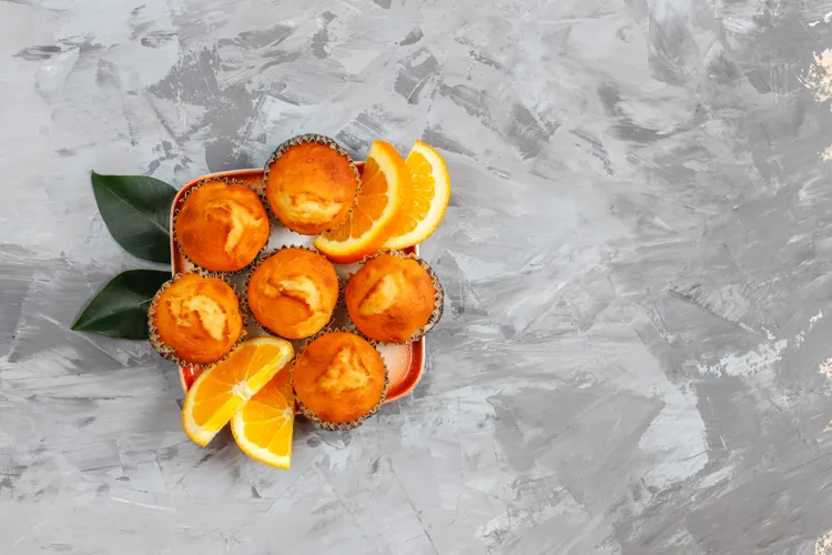 Orange sunshine muffins