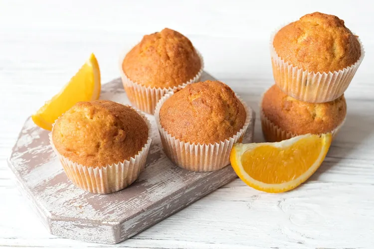 Buttery orange cupcakes
