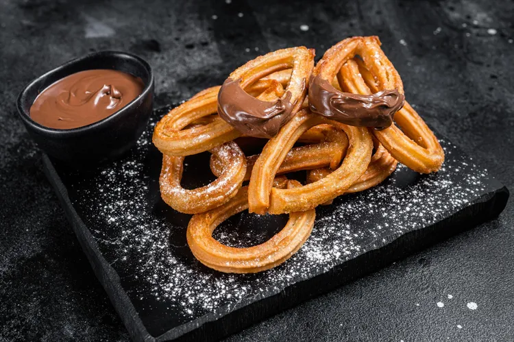 Churros-style pastry twists