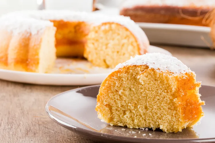 Citrus coconut cake