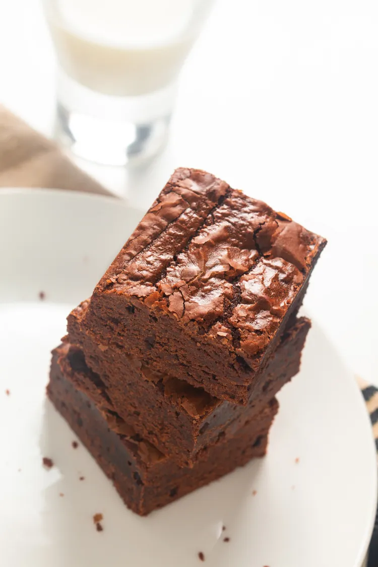 Classic fudgy brownie