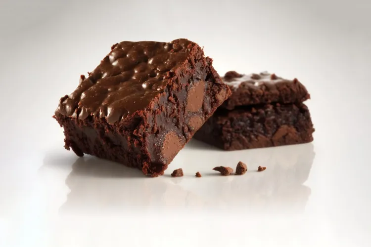 Dark chocolate brownies