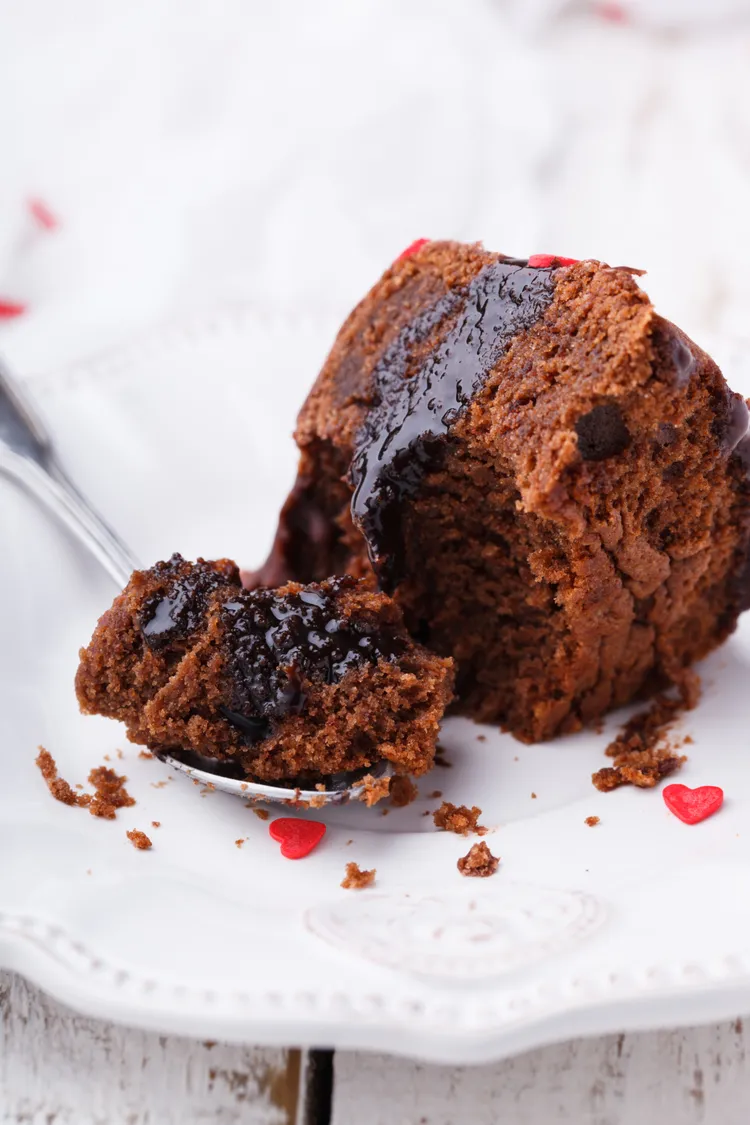 Fudgy chocolate & hazelnut cake